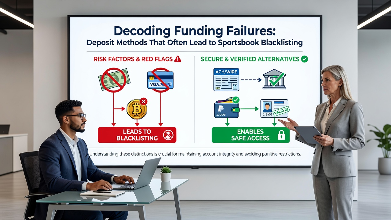 Chart displaying transaction failure rates across different deposit methods used in sports betting