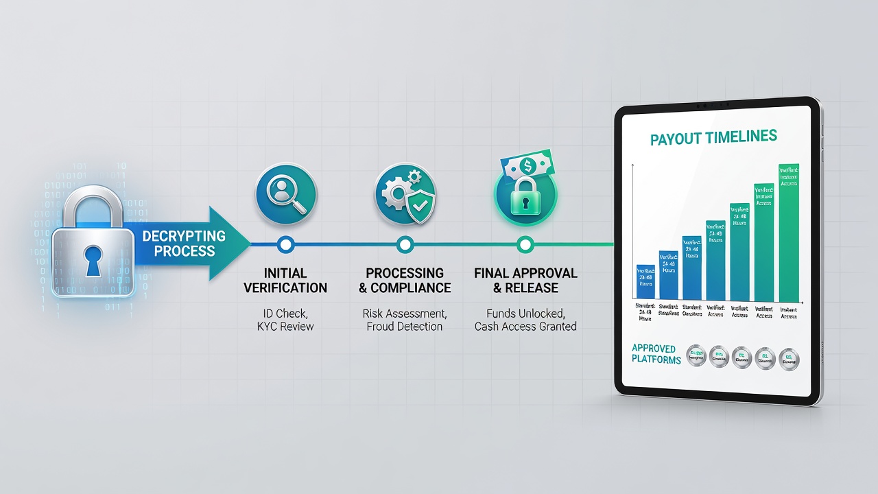 Illustration of document verification workflow at licensed betting platforms