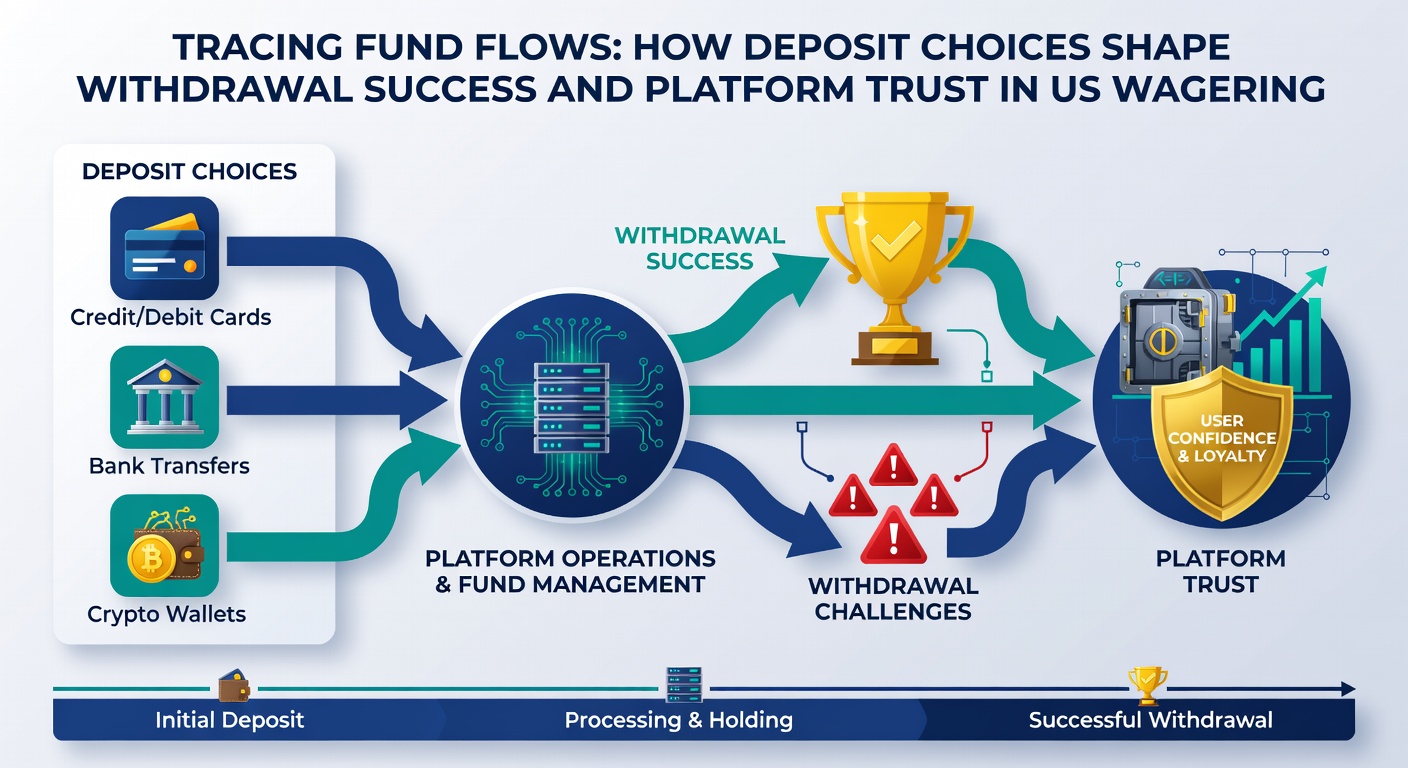 Chart comparing average withdrawal times by deposit method across major US states